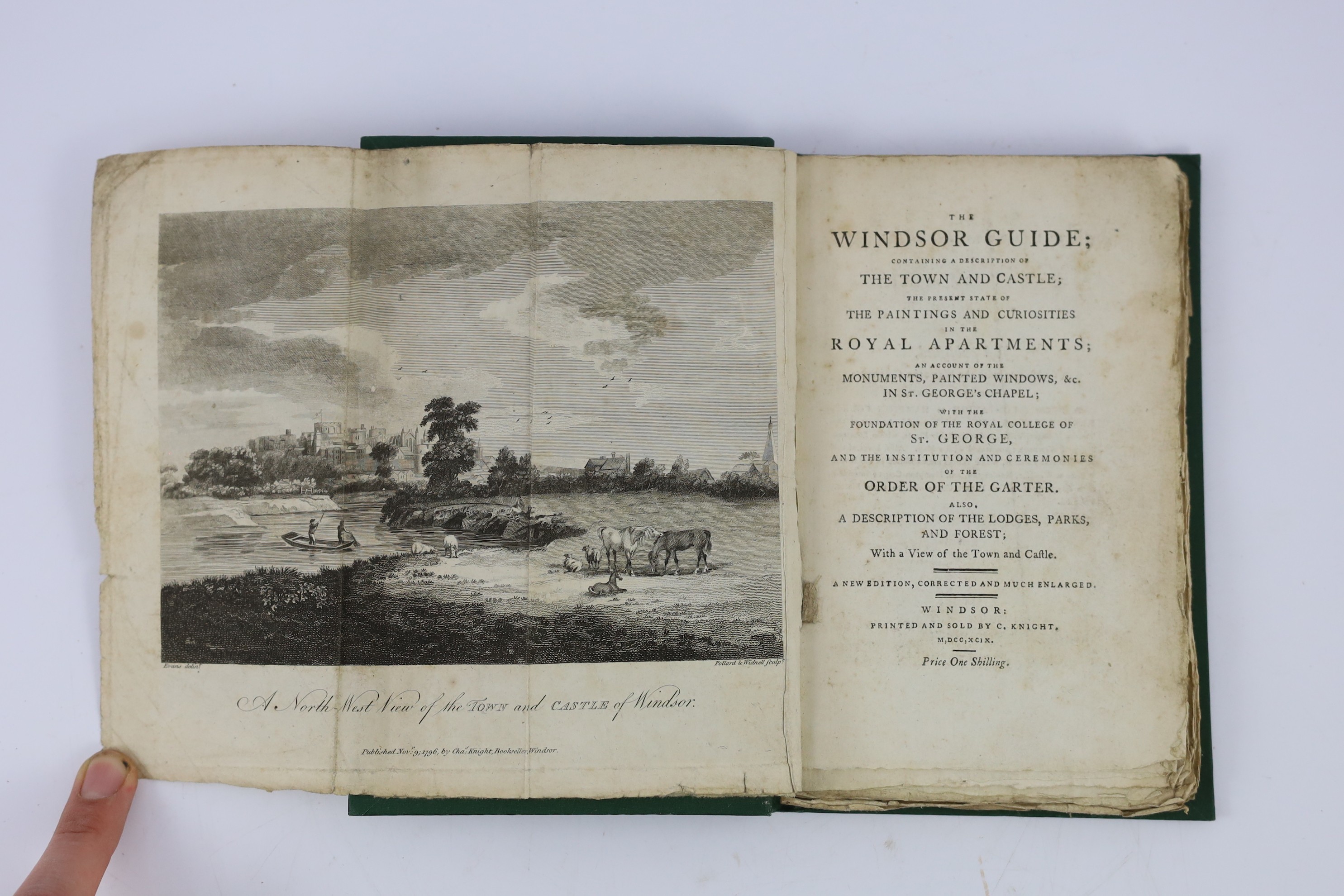 BERKS: Les Delices de Windsore; or, a Pocket Companion to Windsor Castle, and the County Adjacent. new edition ...